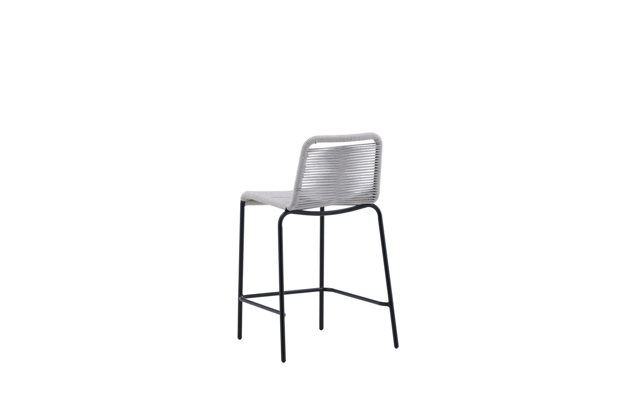 Venture Home Lindos Barchair 2-pack Steel - Black / Light Grey