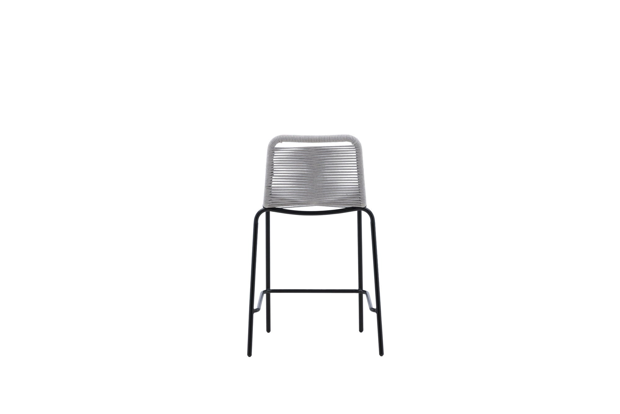 Venture Home Lindos Barchair 2-pack Steel - Black / Light Grey