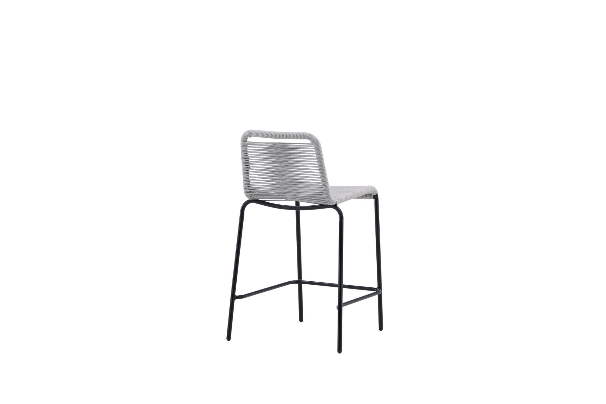 Venture Home Lindos Barchair 2-pack Steel - Black / Light Grey