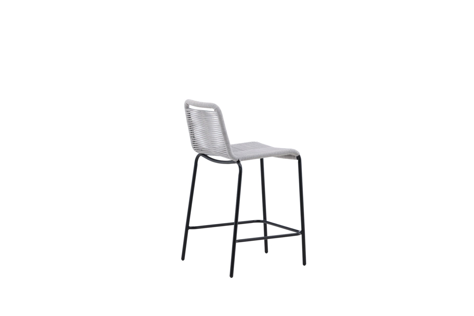 Venture Home Lindos Barchair 2-pack Steel - Black / Light Grey