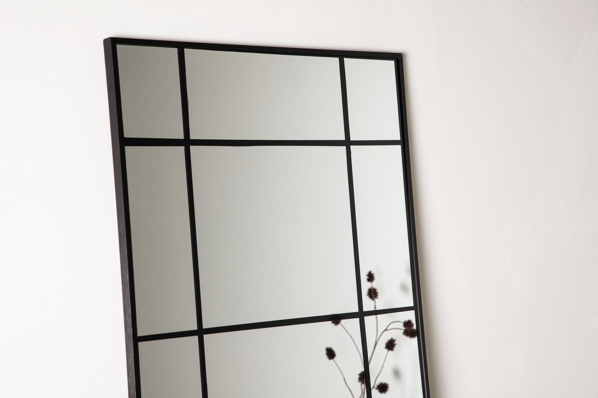 Venture Home Lake Small spejl - Black / Clear spejl glass