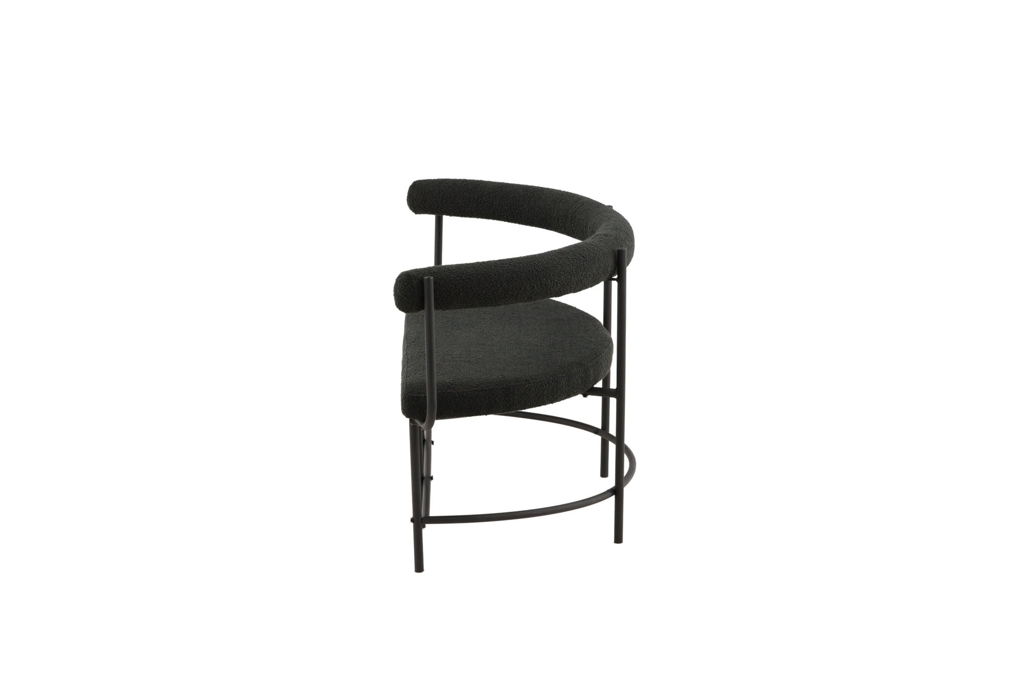 Vind Stallhagen x Josefin Lustig - bænk - Black / Black Boucle