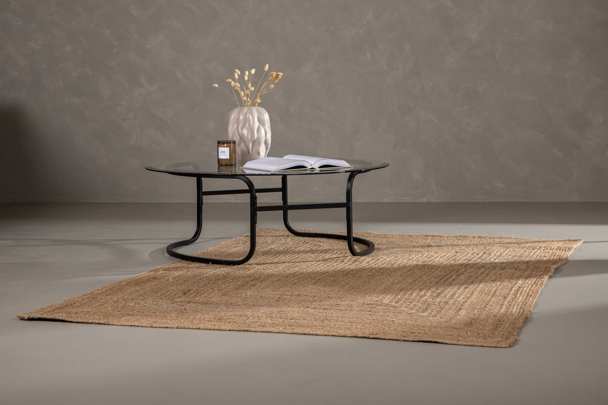Venture Home Oliver 100% jute - 300*200- -Rectangular-Natural dark