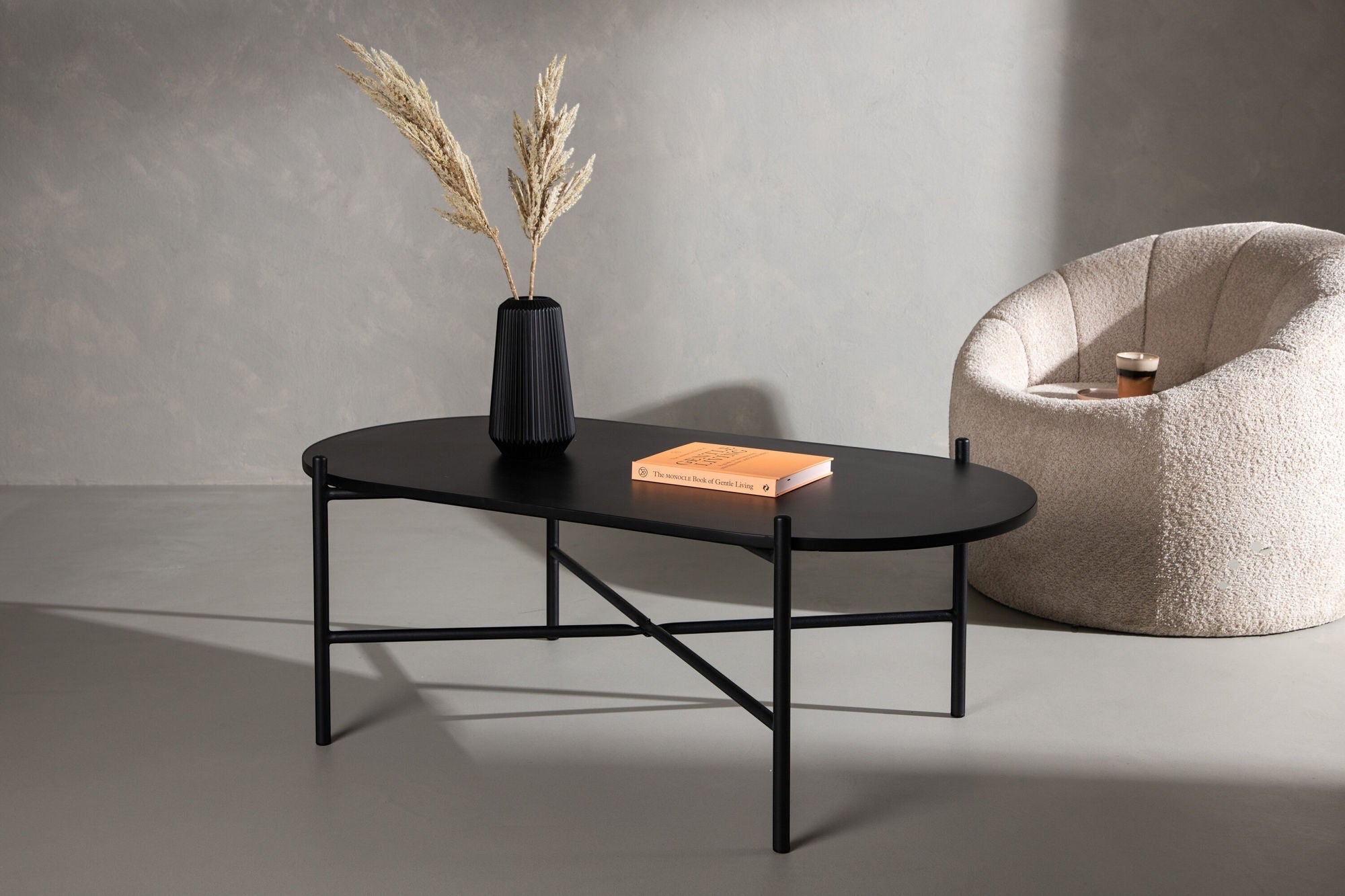 Venture Home Pueblo Sofa bord - Black / Black MDF