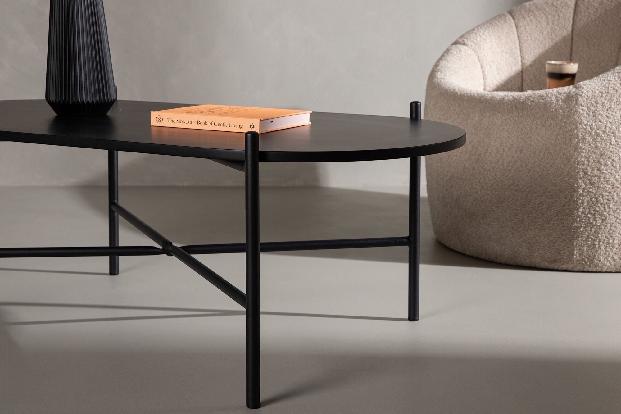 Venture Home Pueblo Sofa bord - Black / Black MDF