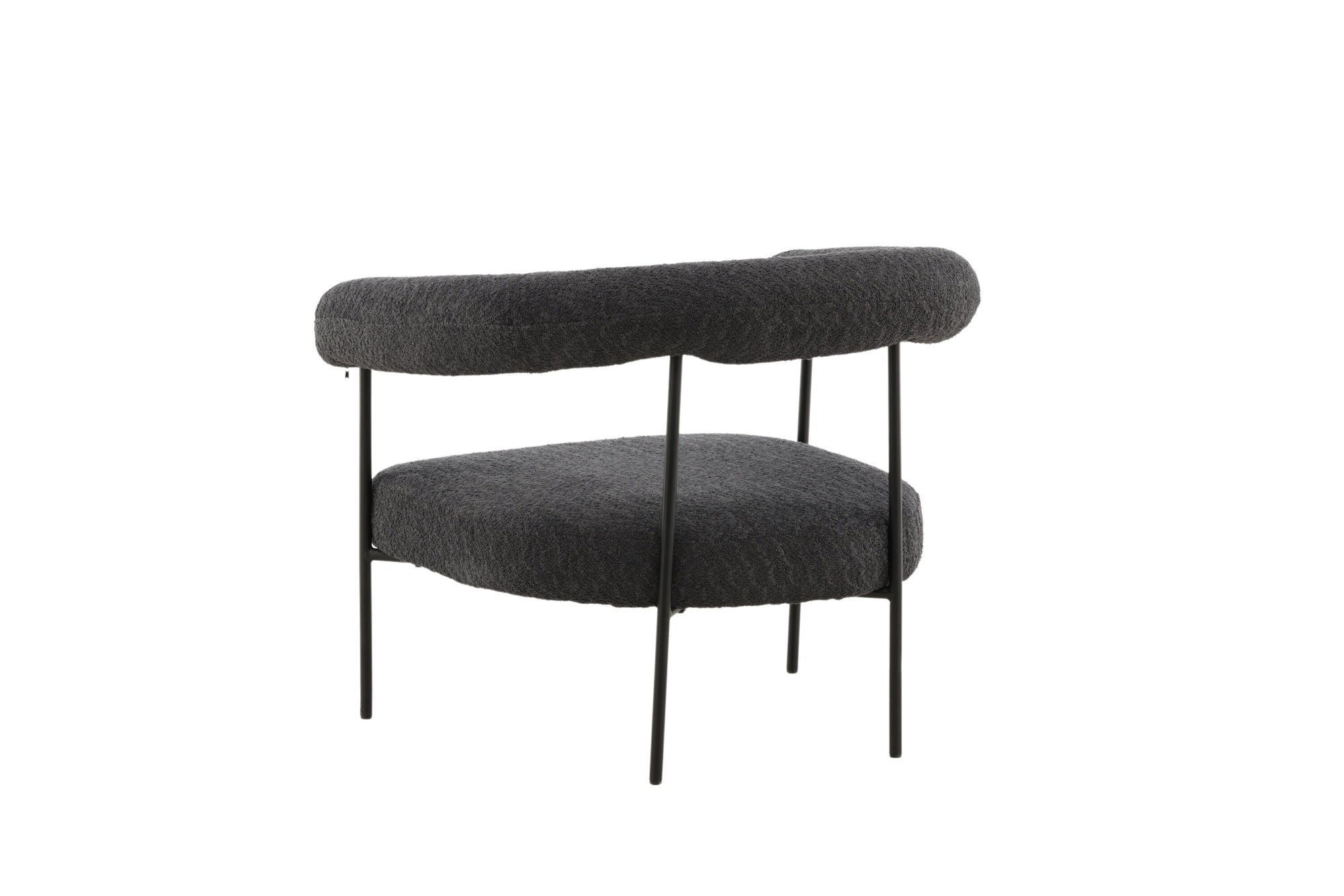 Vind Hökåsen x Josefin Lustig - Arm stol - Dark Grey Boucle