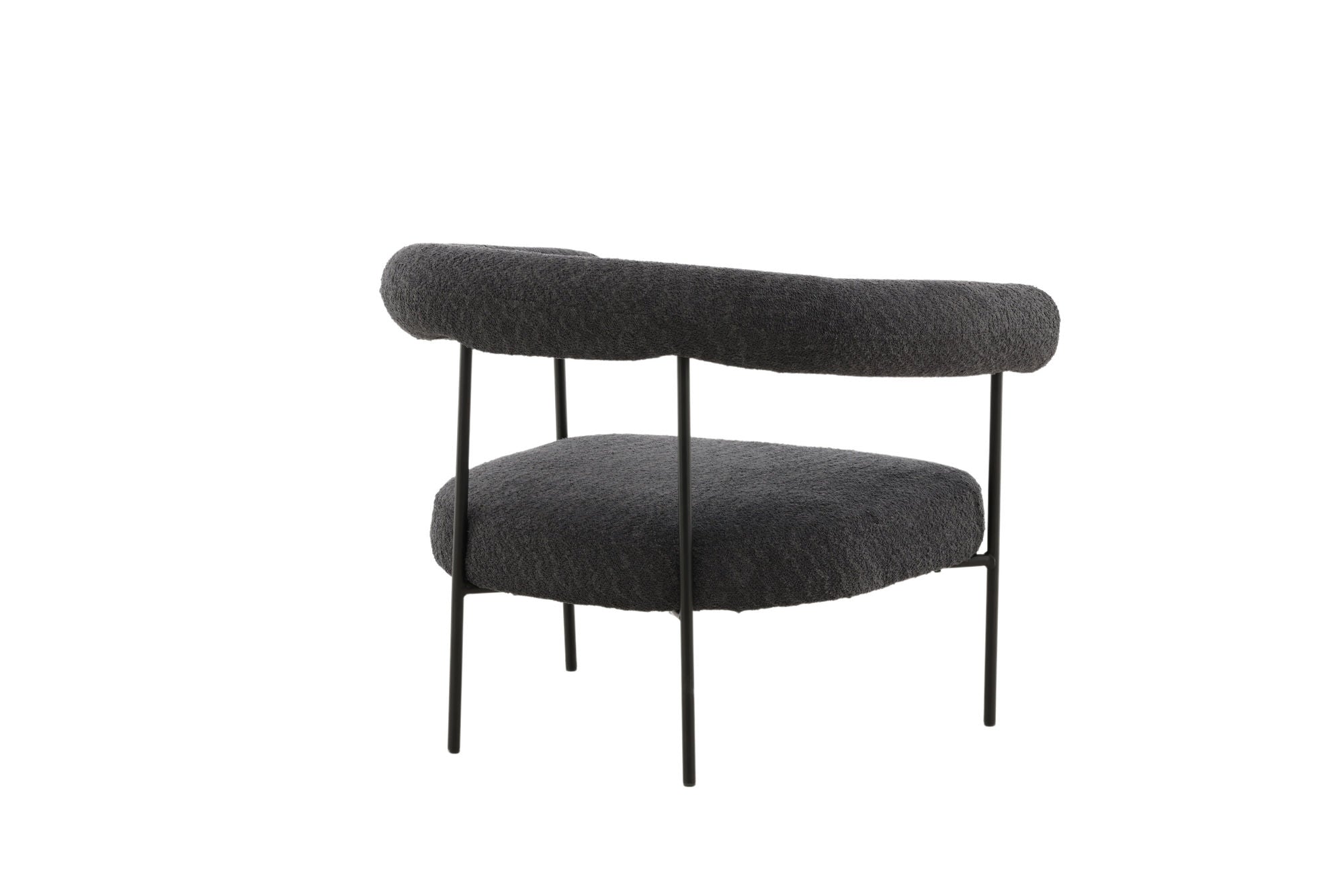 Vind Hökåsen x Josefin Lustig - Arm stol - Dark Grey Boucle