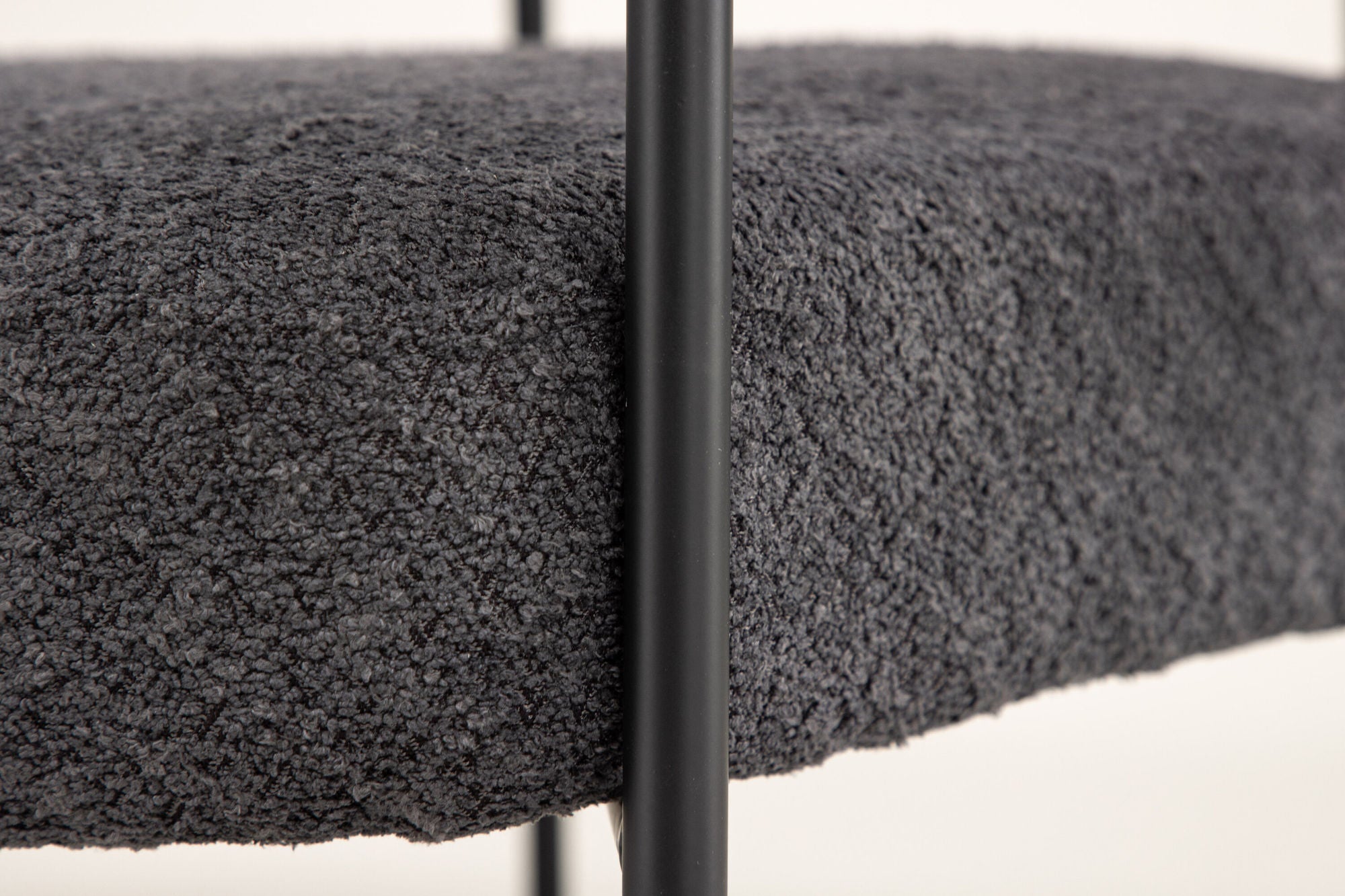 Vind Hökåsen x Josefin Lustig - Arm stol - Dark Grey Boucle