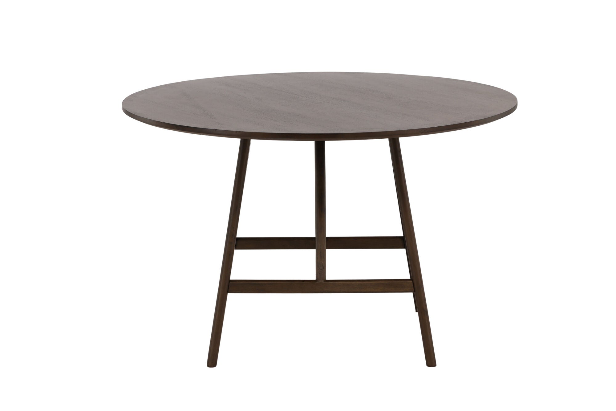 Venture Home Kaseidon spisebord - rund - Rubberwood / Dark Brown MDF