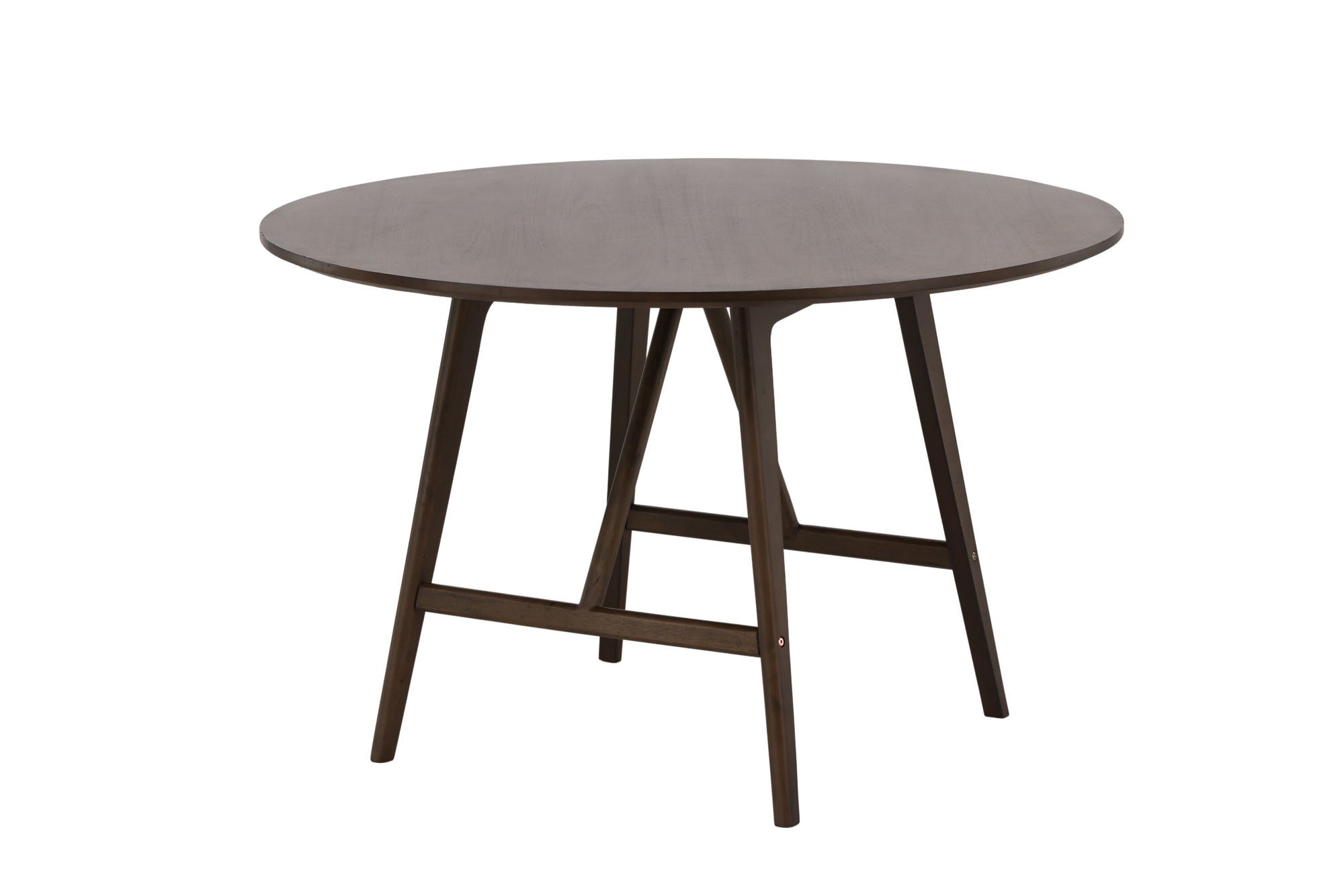 Venture Home Kaseidon spisebord - rund - Rubberwood / Dark Brown MDF