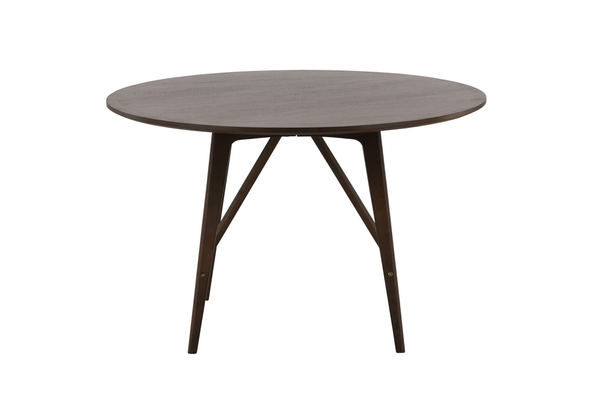 Venture Home Kaseidon spisebord - rund - Rubberwood / Dark Brown MDF