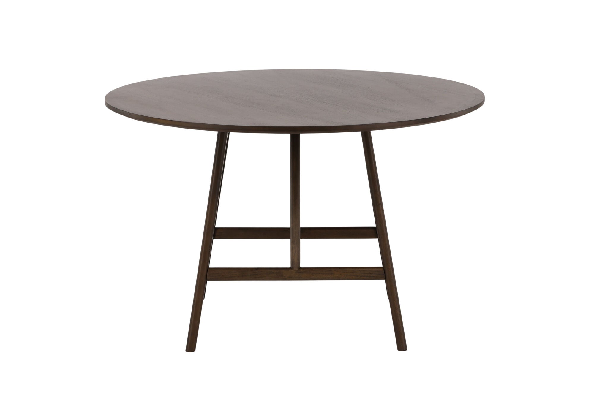 Venture Home Kaseidon spisebord - rund - Rubberwood / Dark Brown MDF