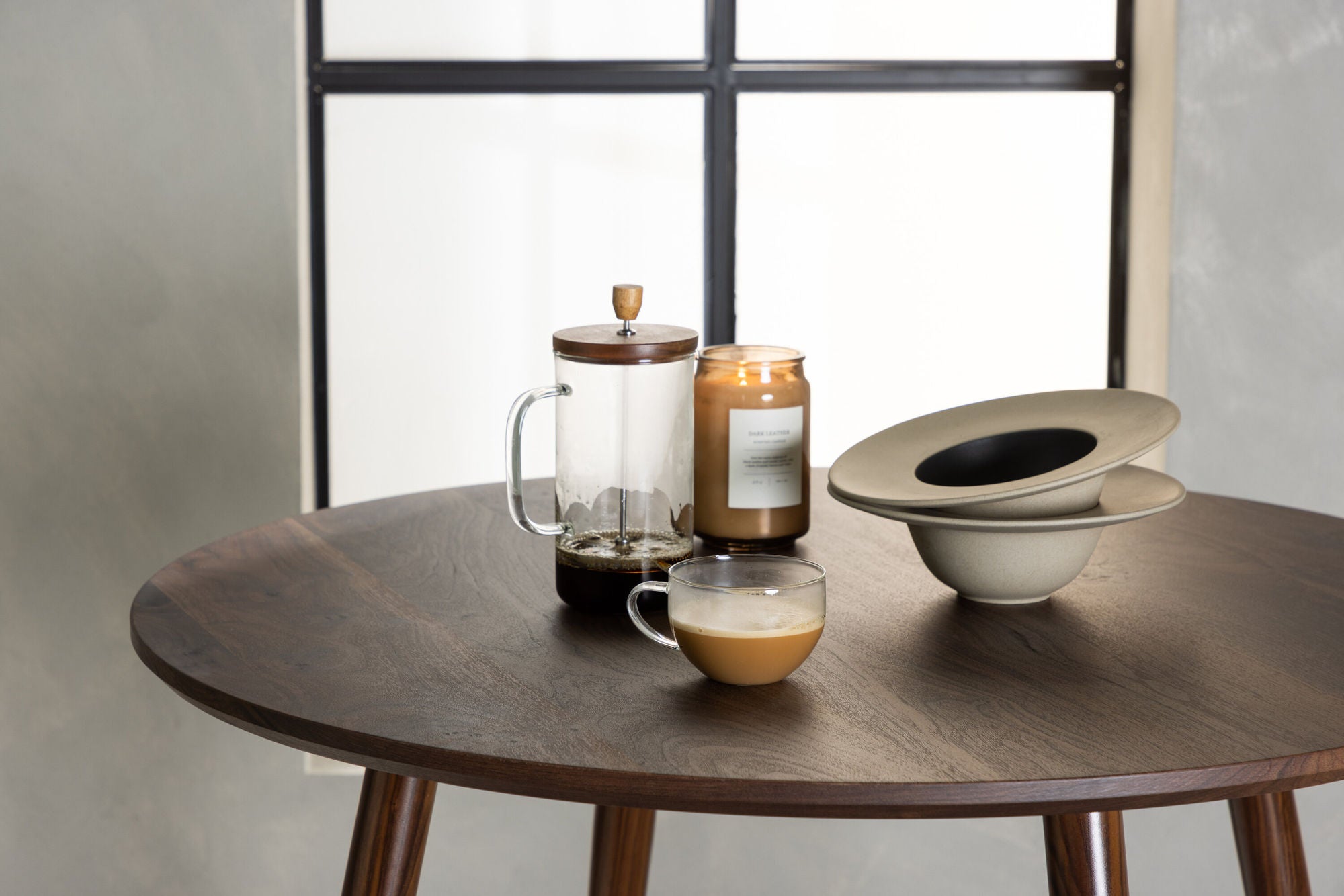 Venture Home Sanford - φ100*75 spisebord - Dark Brown MDF