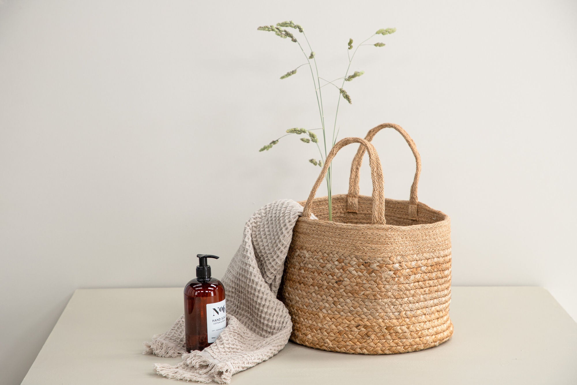 Venture Home Mumbai Jute - 24*ø32- -rund-Natural