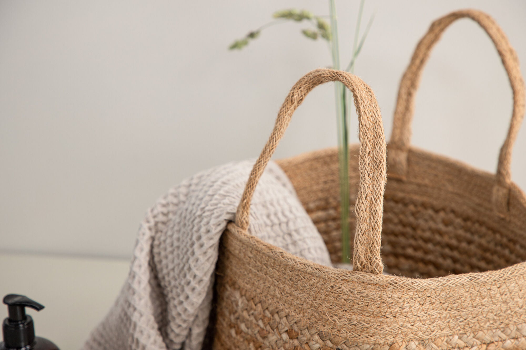 Venture Home Mumbai Jute - 24*ø32- -rund-Natural