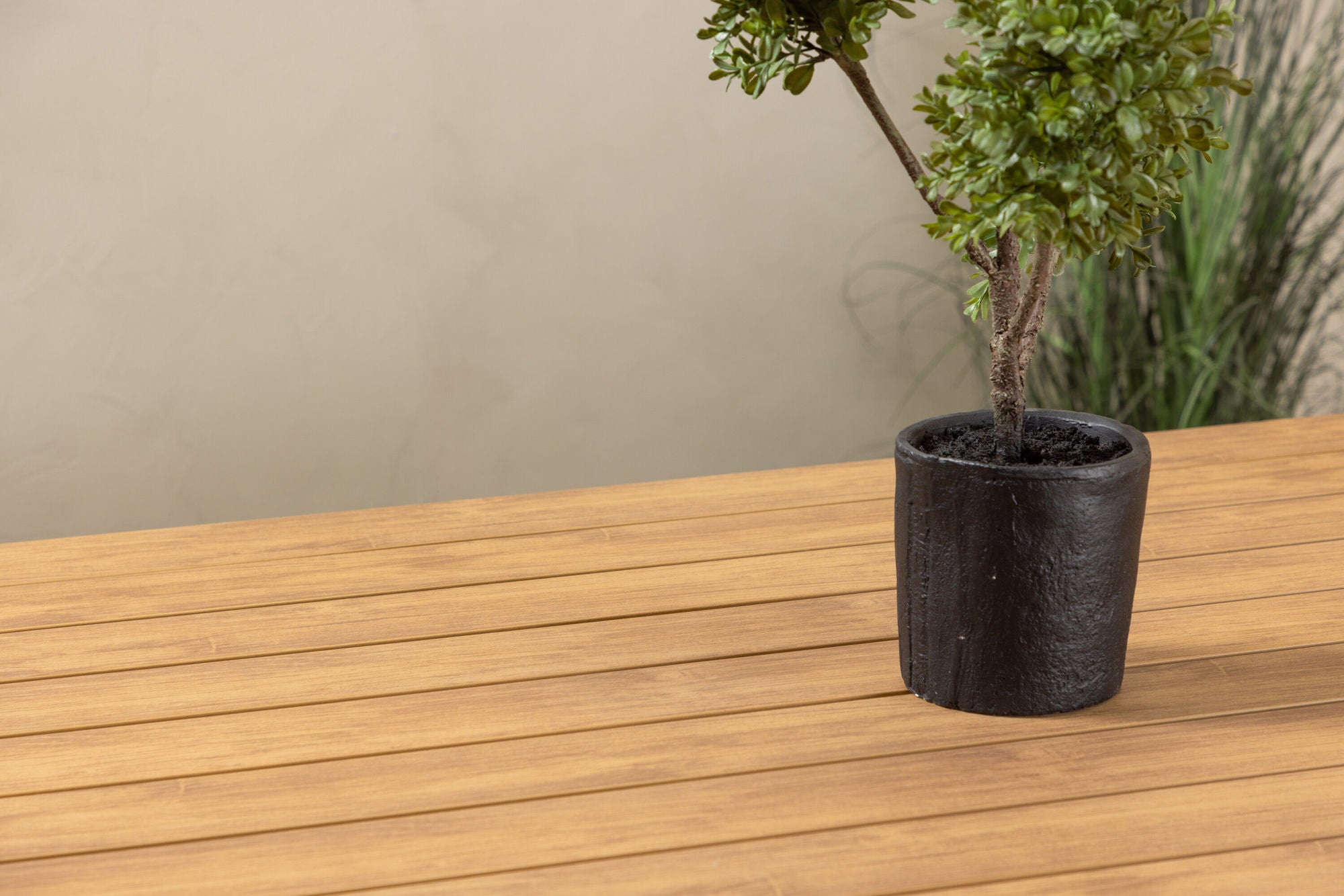 Venture Home Break bord 205*90 - Beige/Aintwood Teaklook