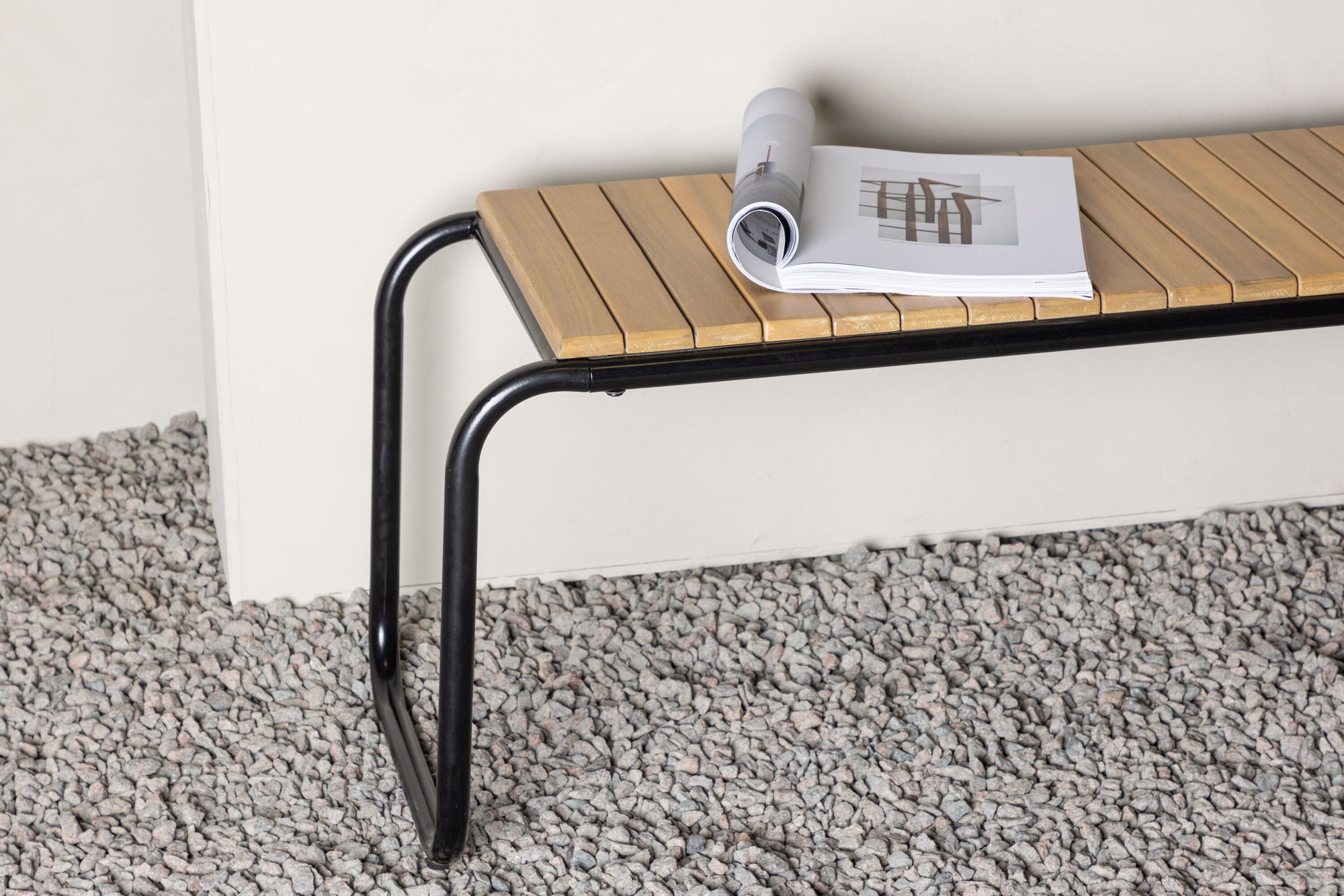 Venture Home Holmbeck bænk/sofa Aluminium - Black /
