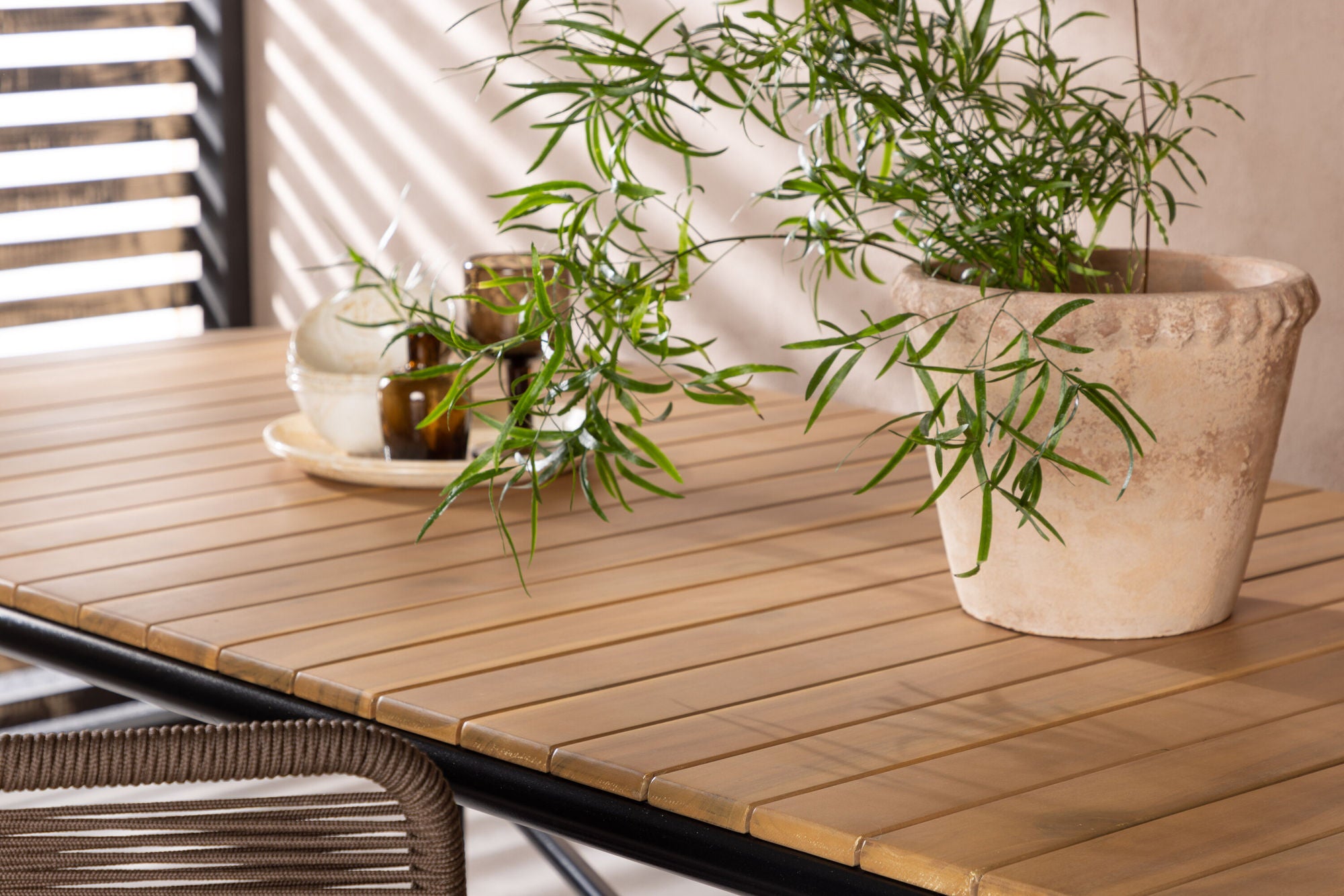 Venture Home Holmbeck Diningbord Steel - Black / Rectangular 90*200*75