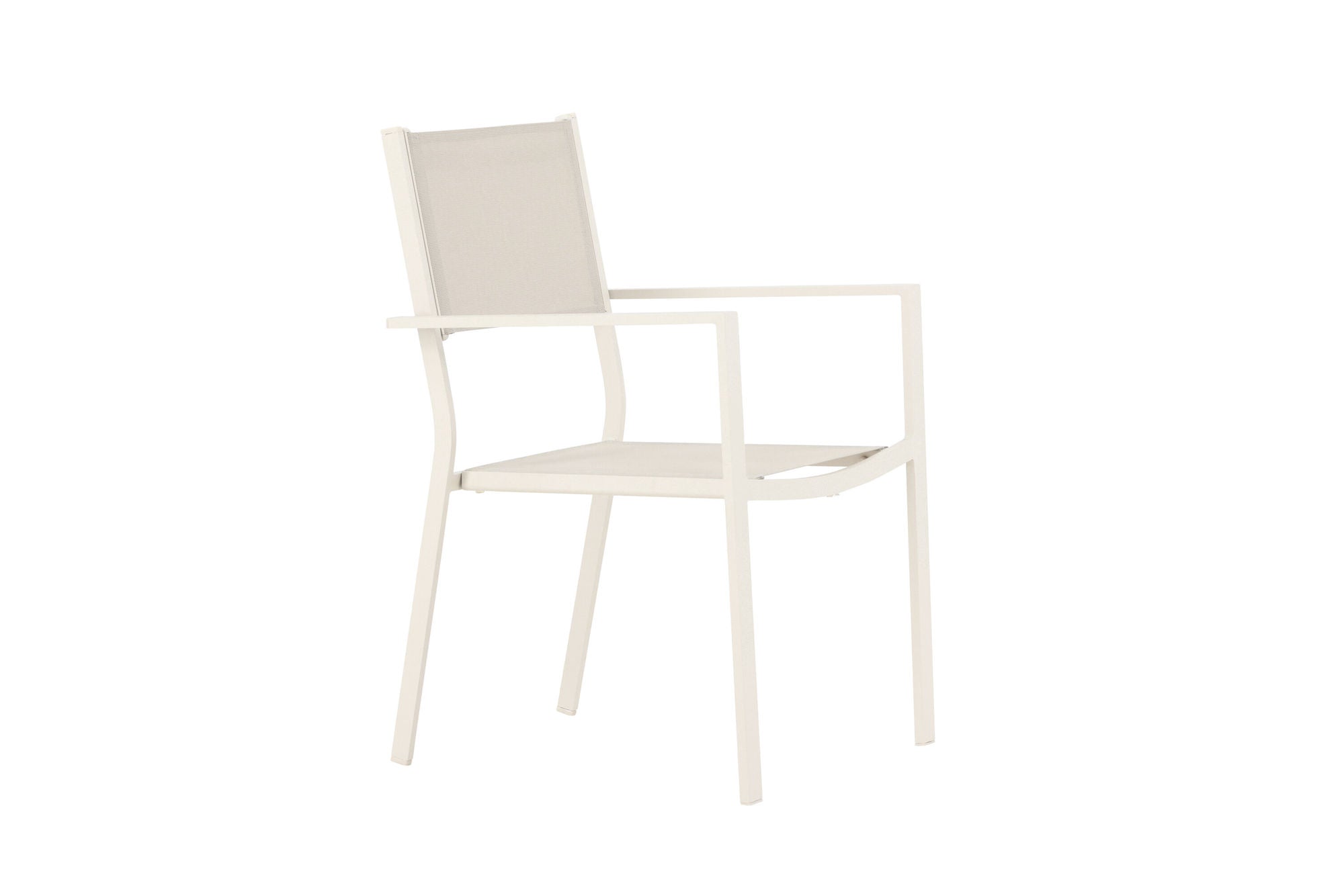 Venture Home Copacabana Stacking stol 2-pack - Beige/Beige