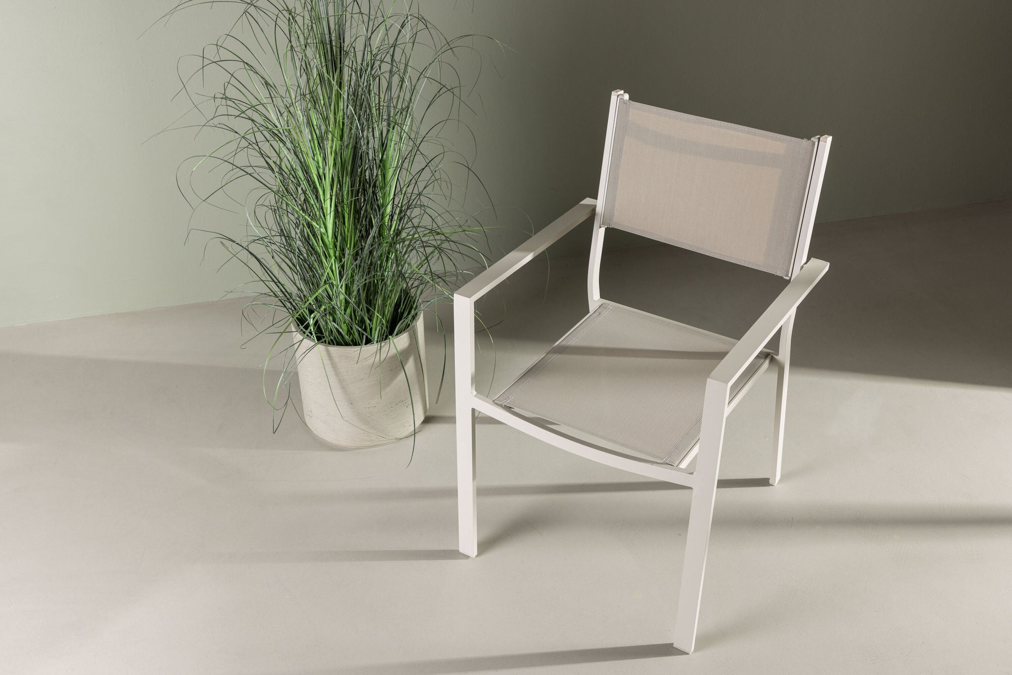 Venture Home Copacabana Stacking stol 2-pack - Beige/Beige