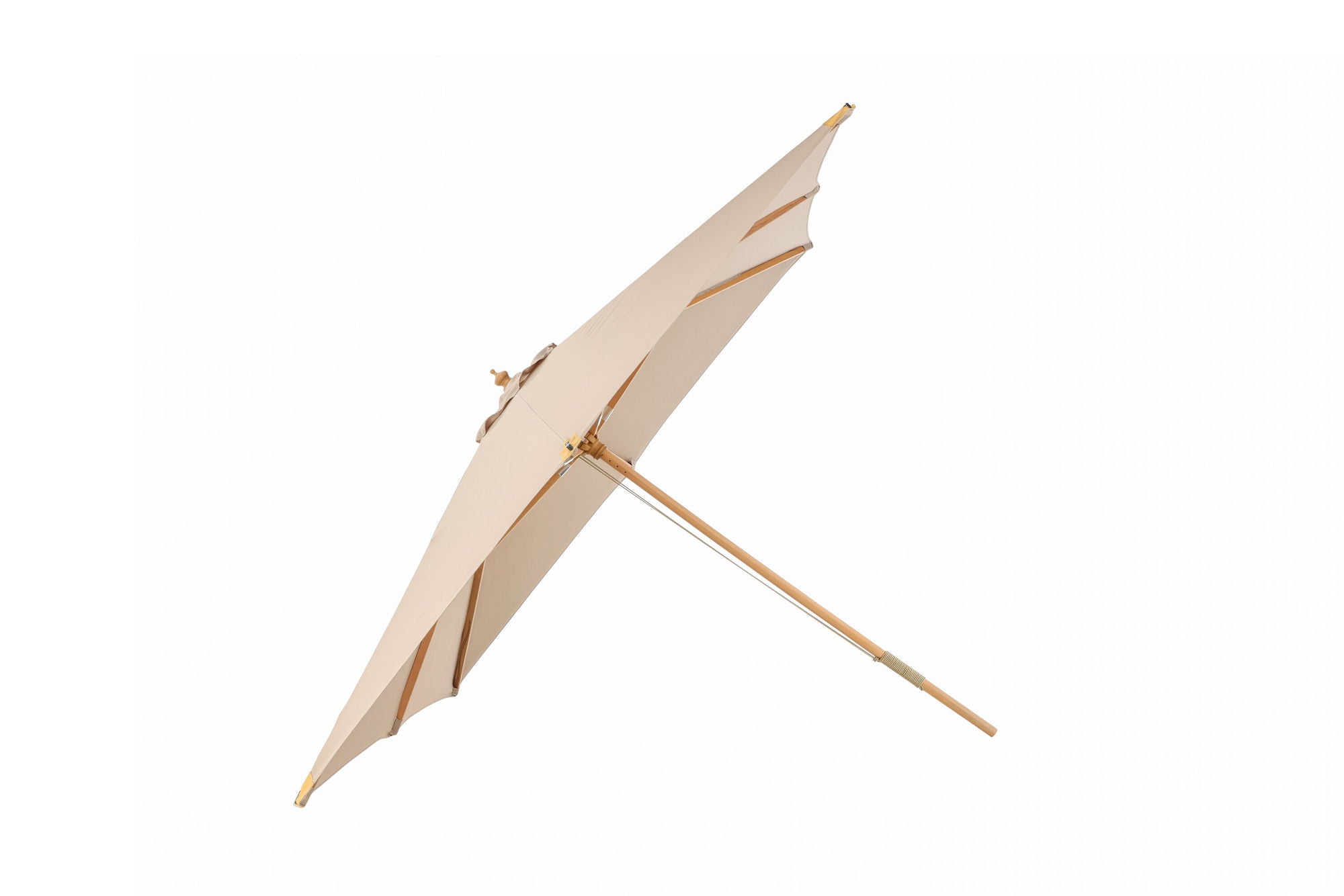 Venture Home Naxos Umbrella - 3*3m - Wood / Brown