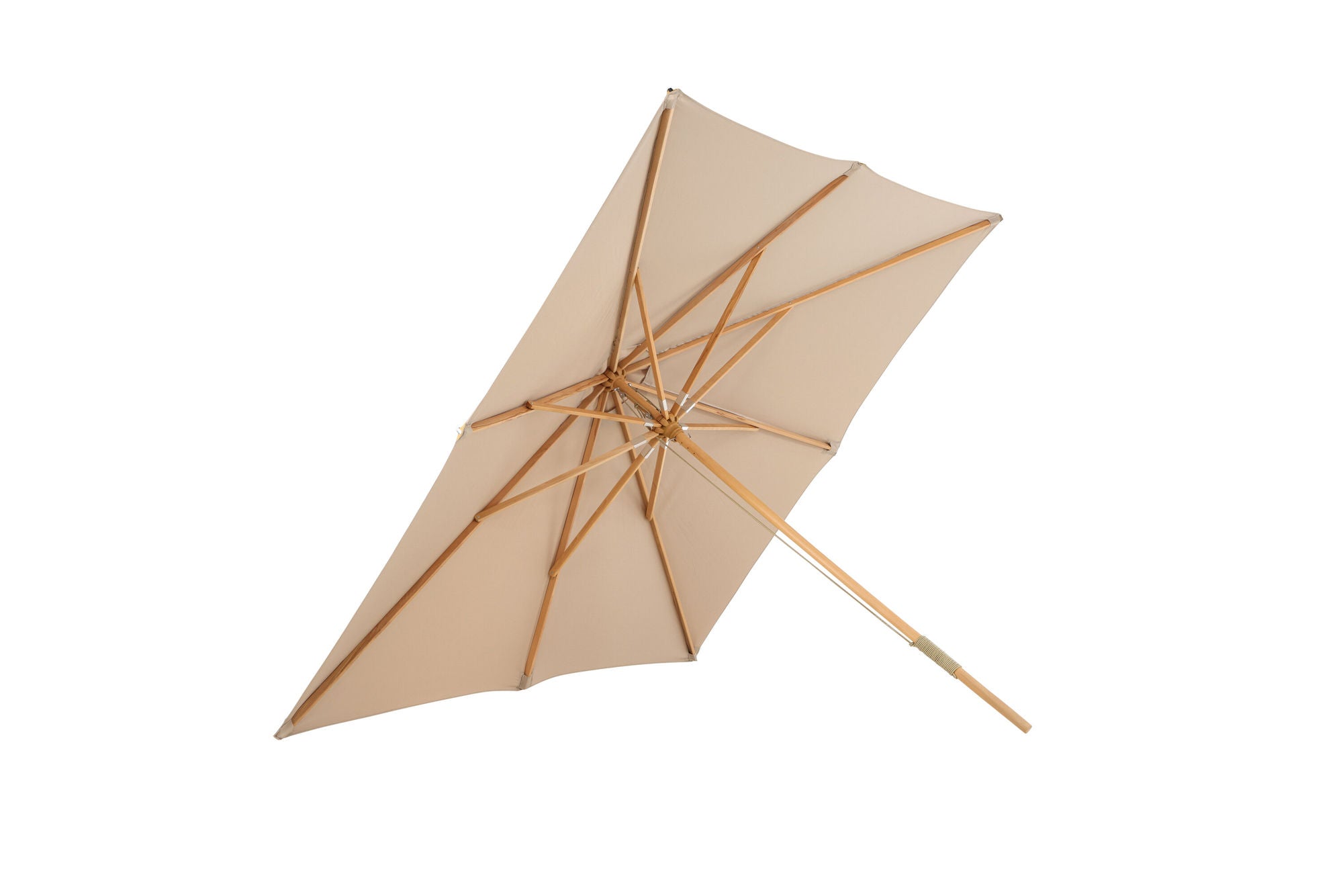 Venture Home Naxos Umbrella - 3*3m - Wood / Brown