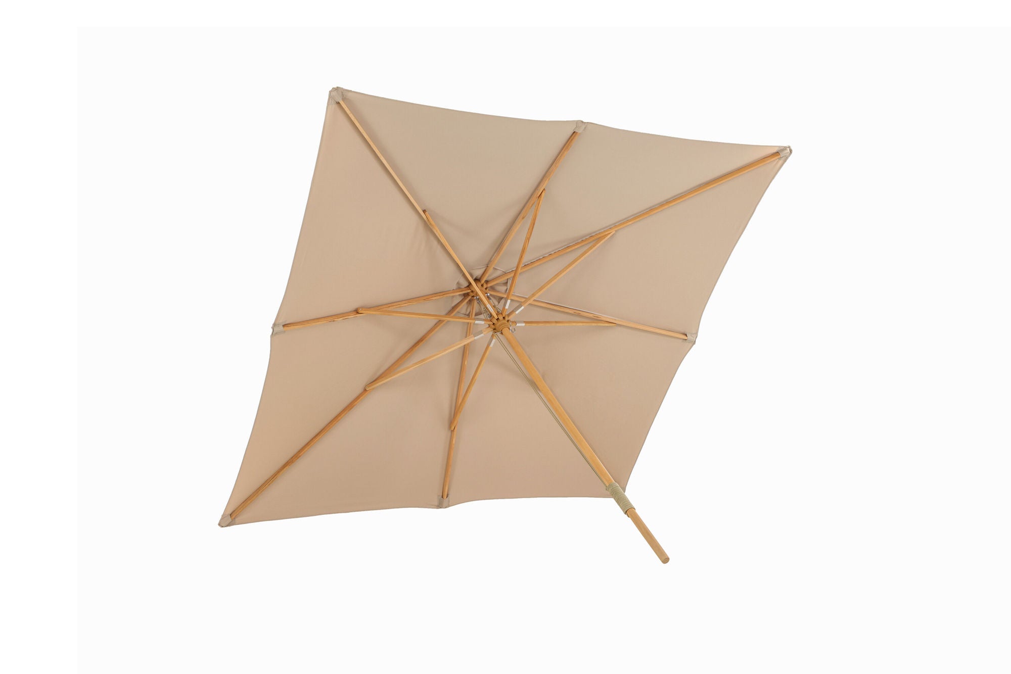 Venture Home Naxos Umbrella - 3*3m - Wood / Brown