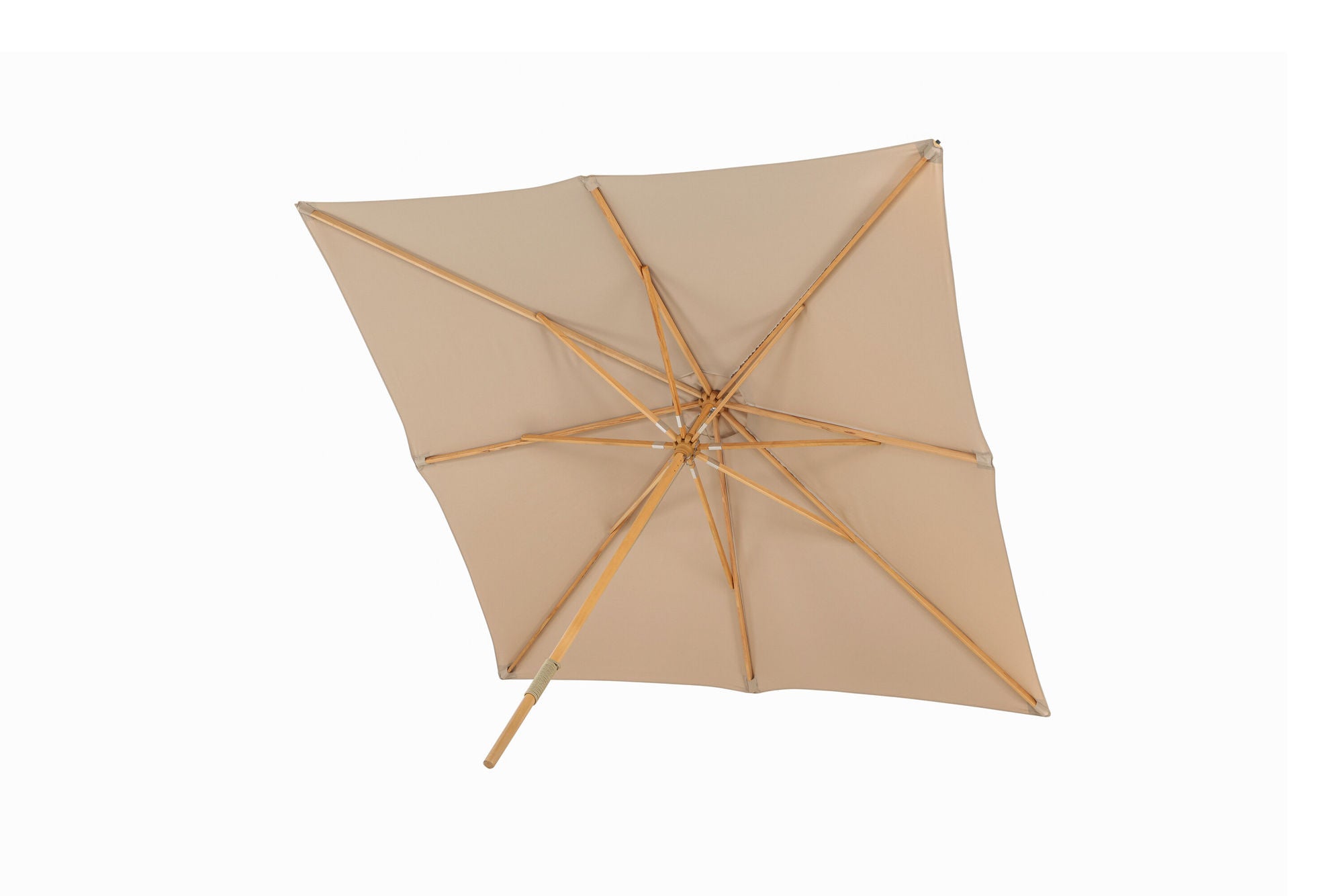 Venture Home Naxos Umbrella - 3*3m - Wood / Brown