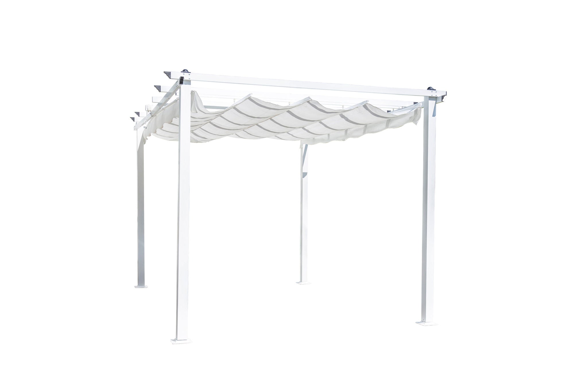 Venture Home Lazio Pergola Steel - White / 400*400*