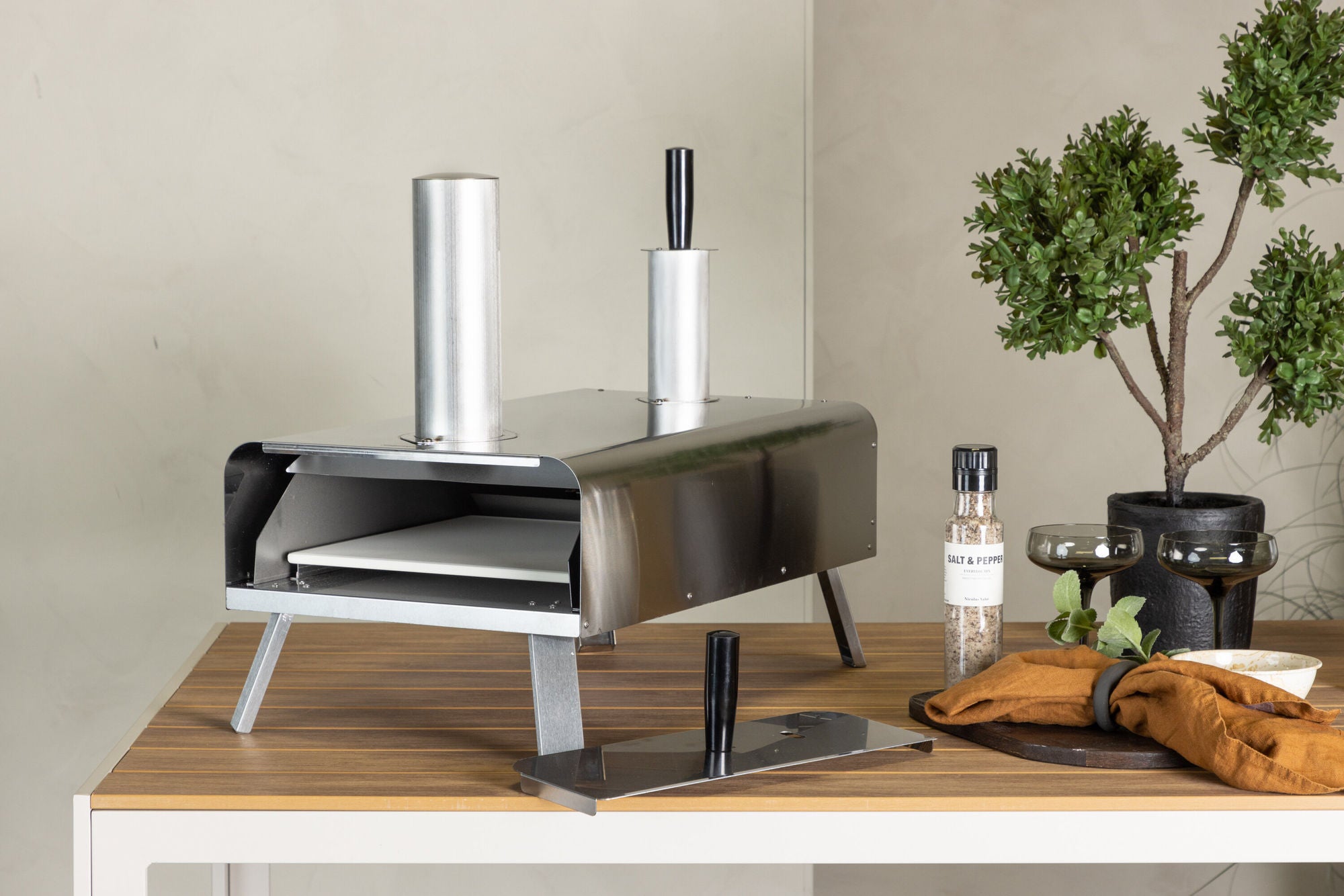 Venture Home Digos Pizzaoven Standard - Silver /
