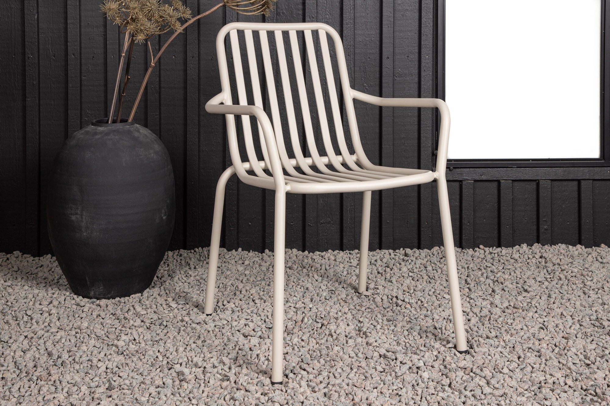 Venture Home Peking Diningchair 2-pack Aluminium - Beige /