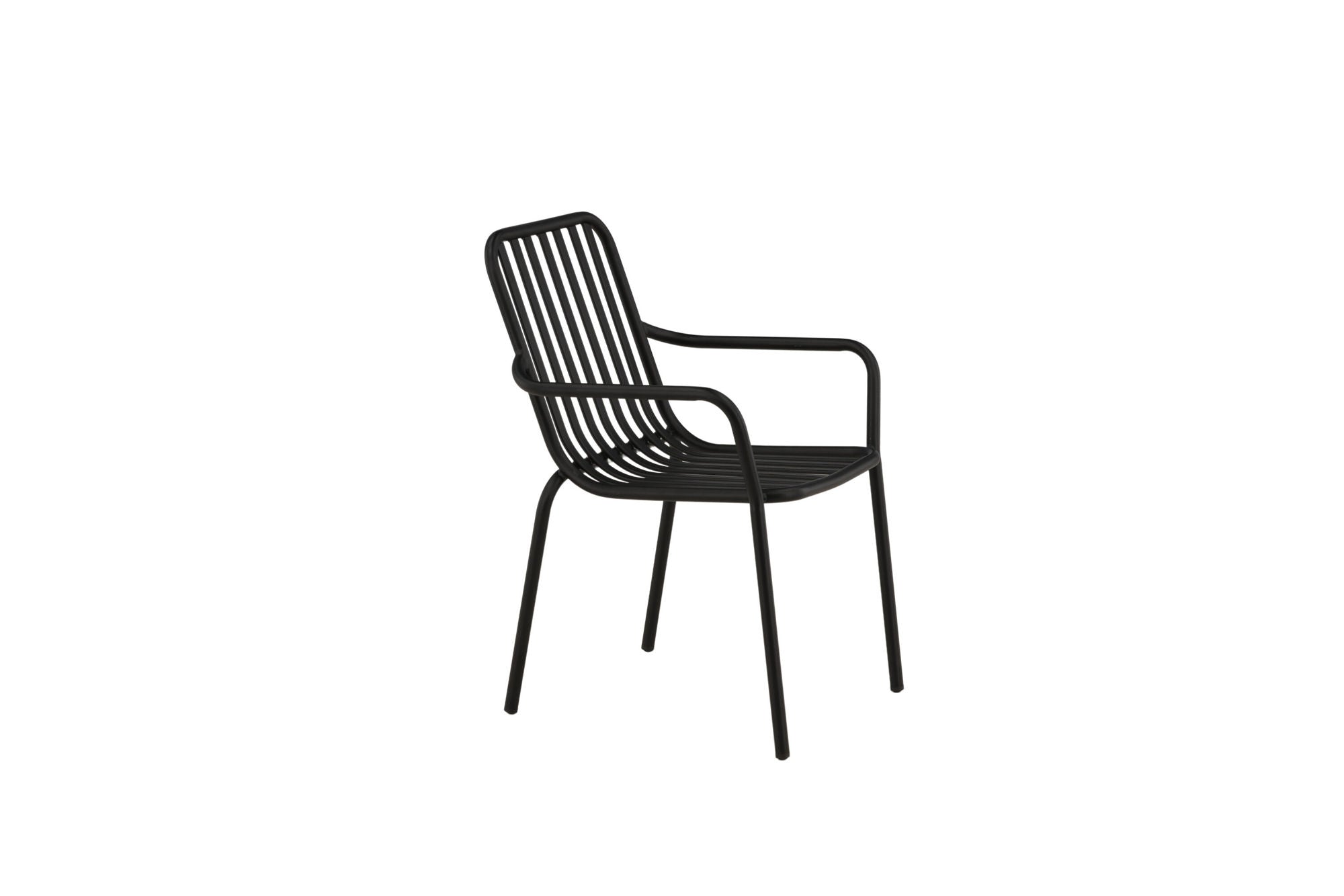 Venture Home Peking Diningchair 2-pack Aluminium - Black /