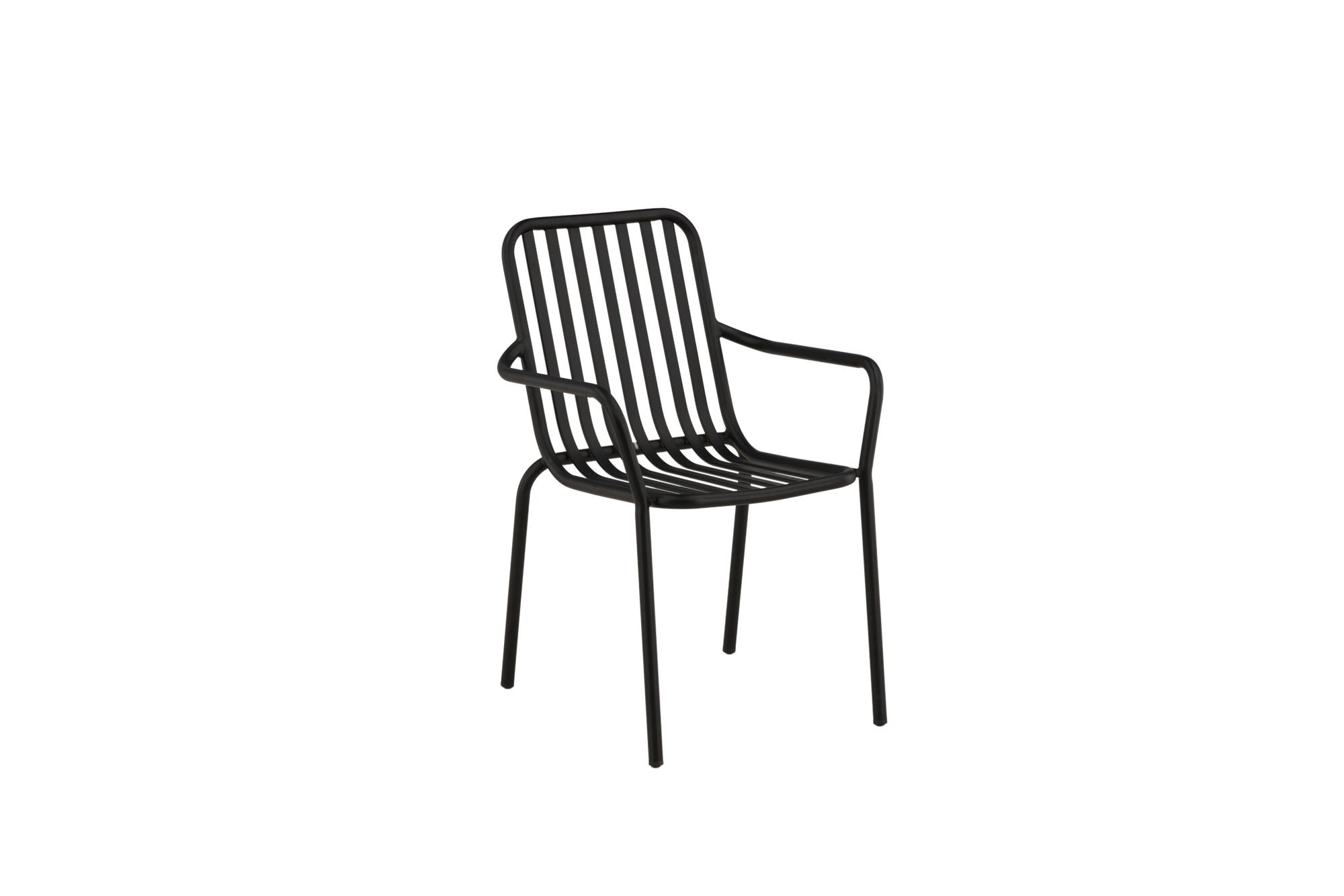 Venture Home Peking Diningchair 2-pack Aluminium - Black /