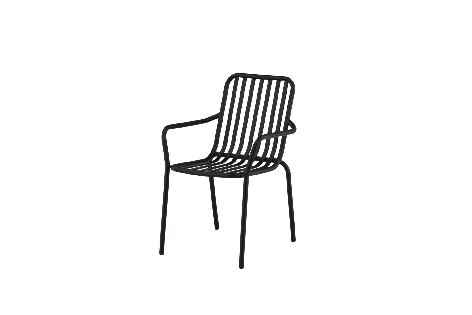 Venture Home Peking Diningchair 2-pack Aluminium - Black /