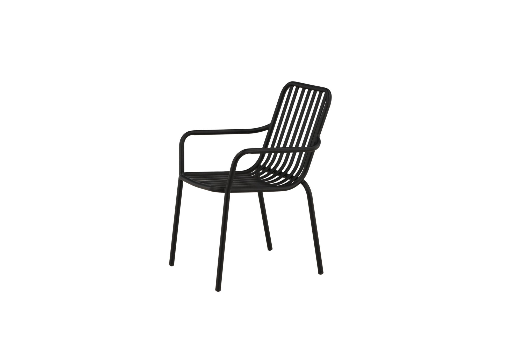 Venture Home Peking Diningchair 2-pack Aluminium - Black /