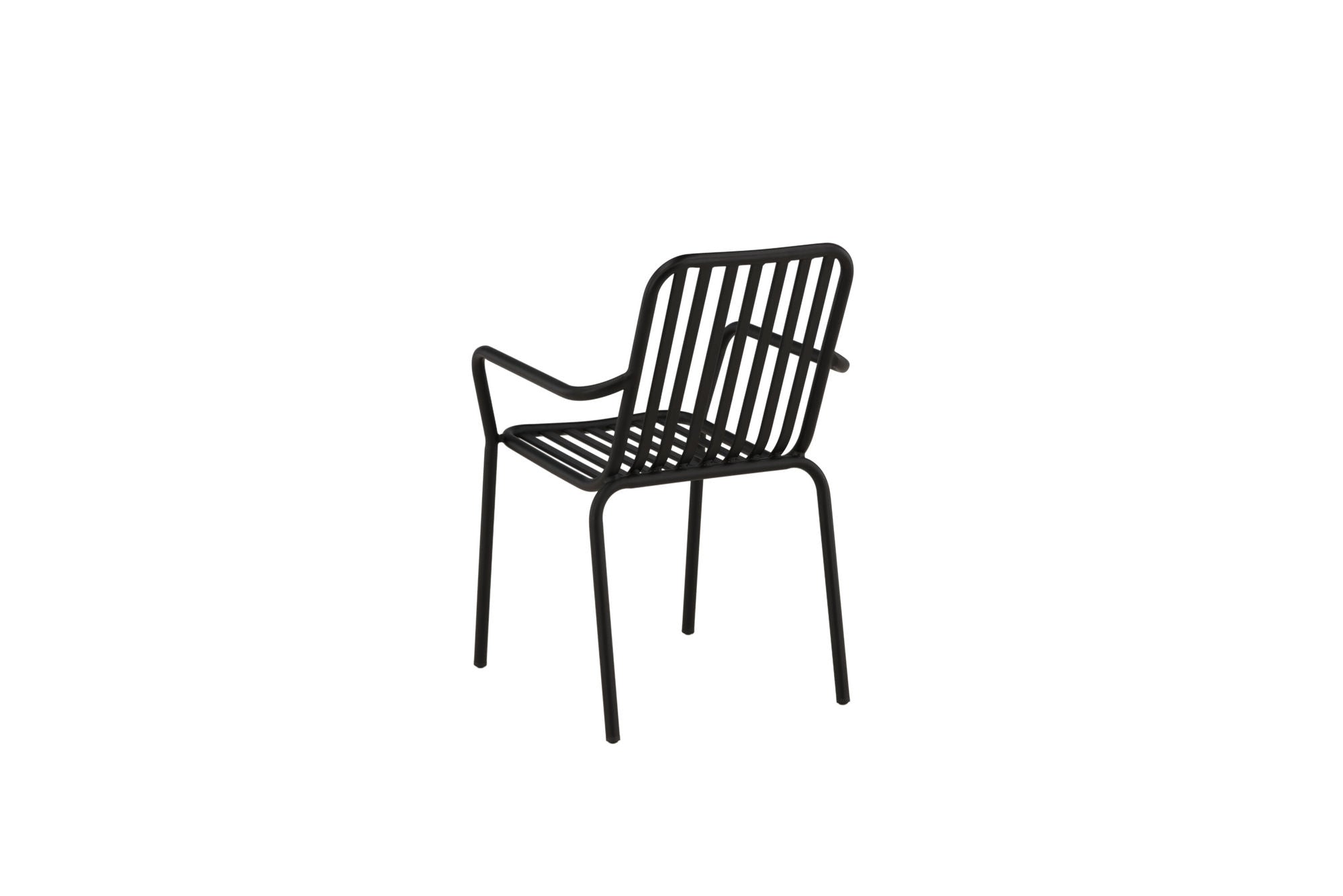 Venture Home Peking Diningchair 2-pack Aluminium - Black /