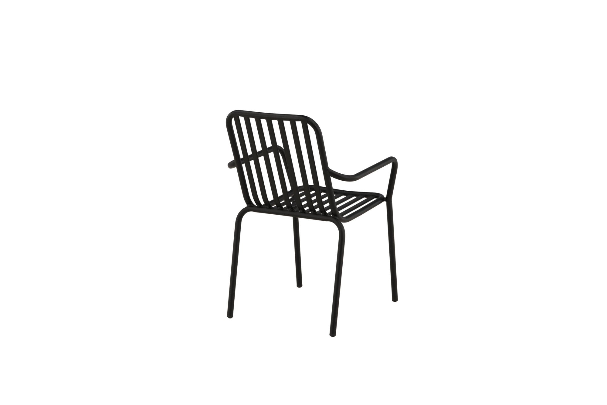 Venture Home Peking Diningchair 2-pack Aluminium - Black /