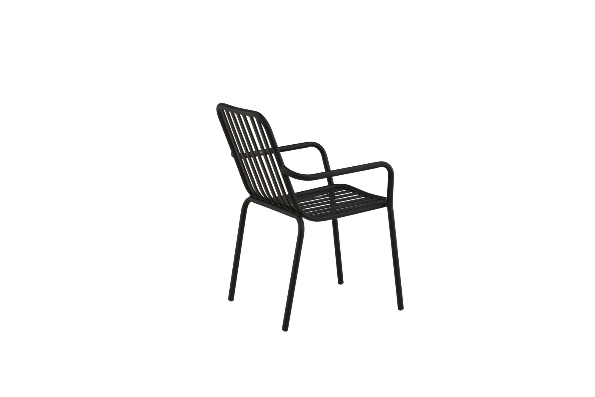 Venture Home Peking Diningchair 2-pack Aluminium - Black /