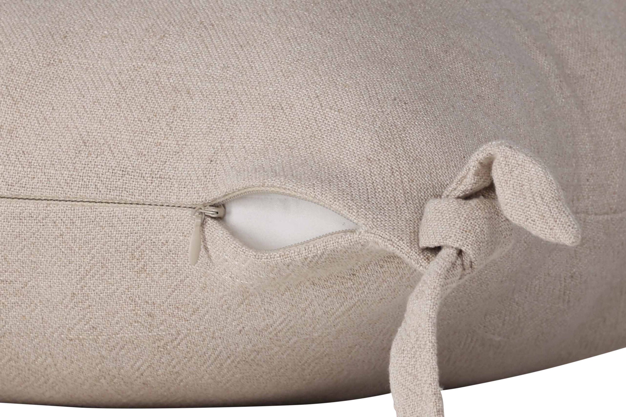 Venture Home Nora Cushion Cover Linen Viscouse - Beige 40x40