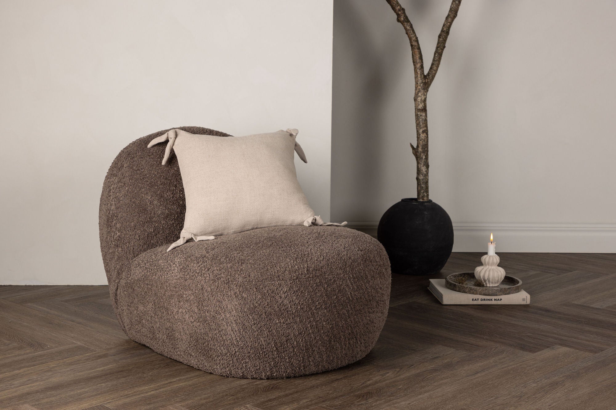 Venture Home Nora Cushion Cover Linen Viscouse - Beige 40x40