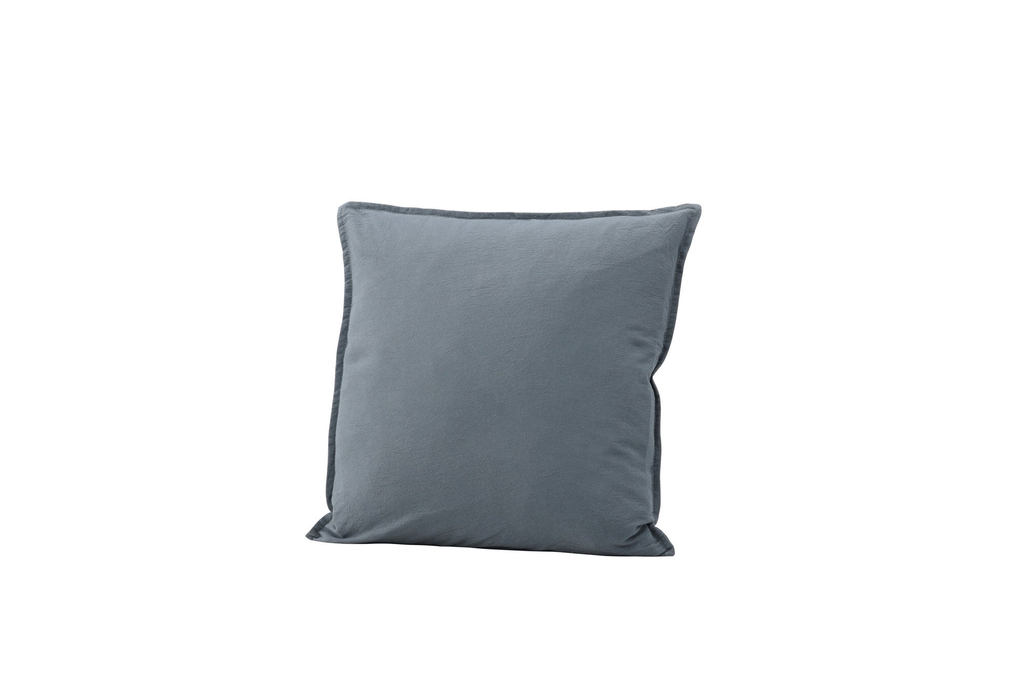 Venture Home Ronja Cushion Cover Washed Cotton - Dusty Blue 45x45