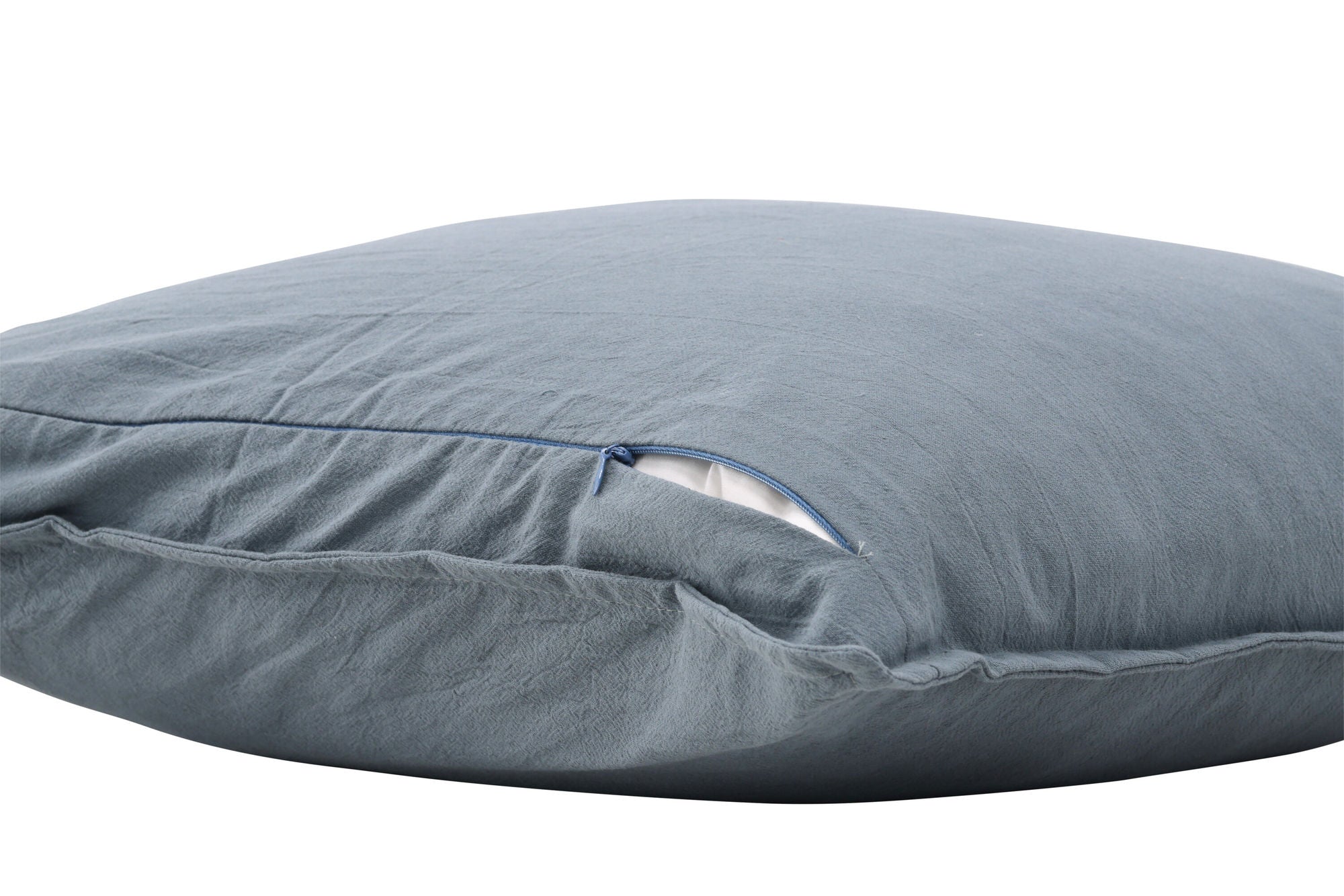 Venture Home Ronja Cushion Cover Washed Cotton - Dusty Blue 45x45