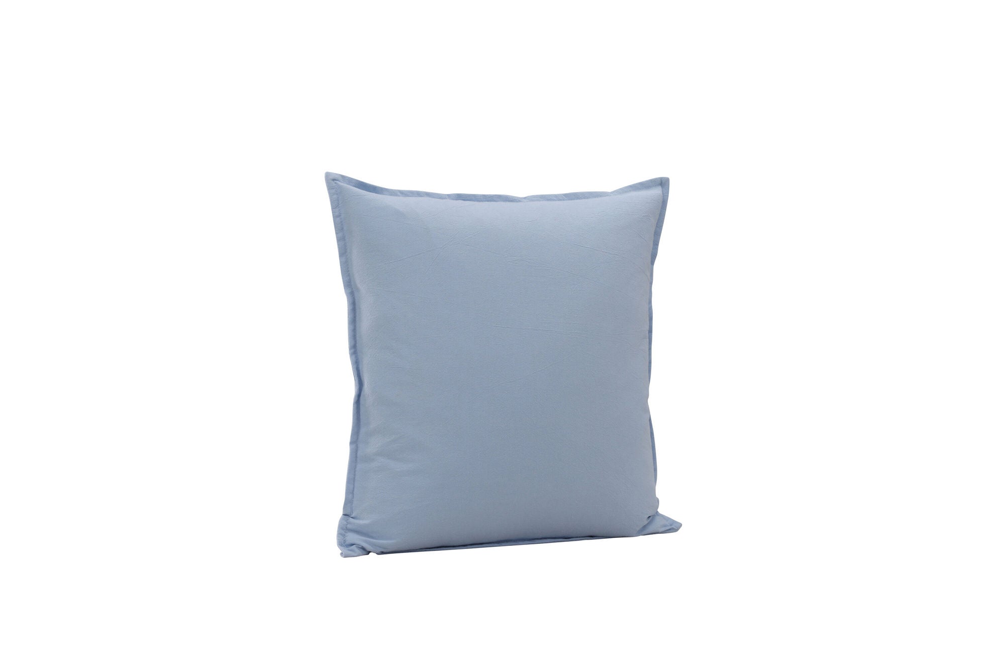 Venture Home Ronja Cushion Cover Washed Cotton - Light Blue 45x45