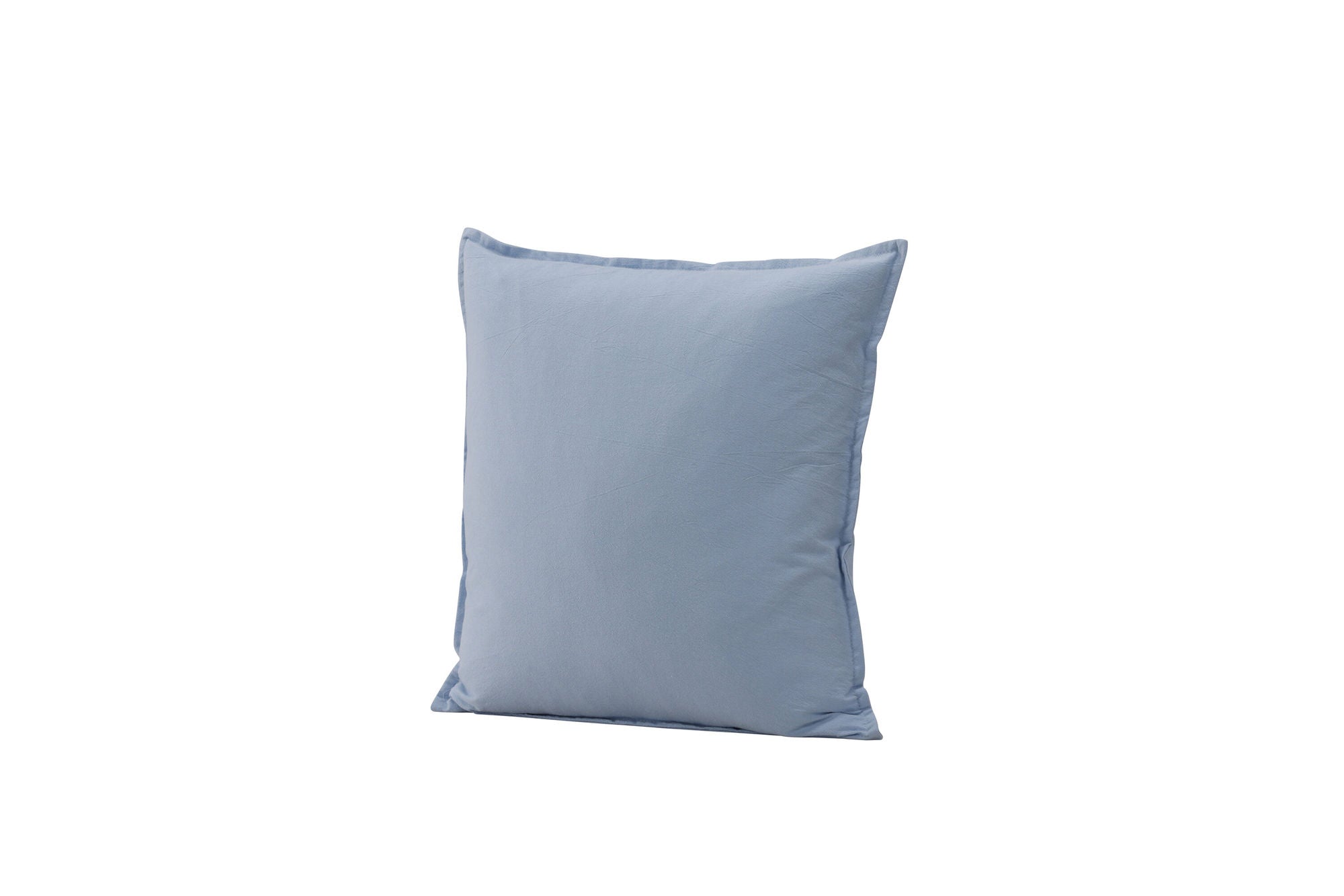 Venture Home Ronja Cushion Cover Washed Cotton - Light Blue 45x45