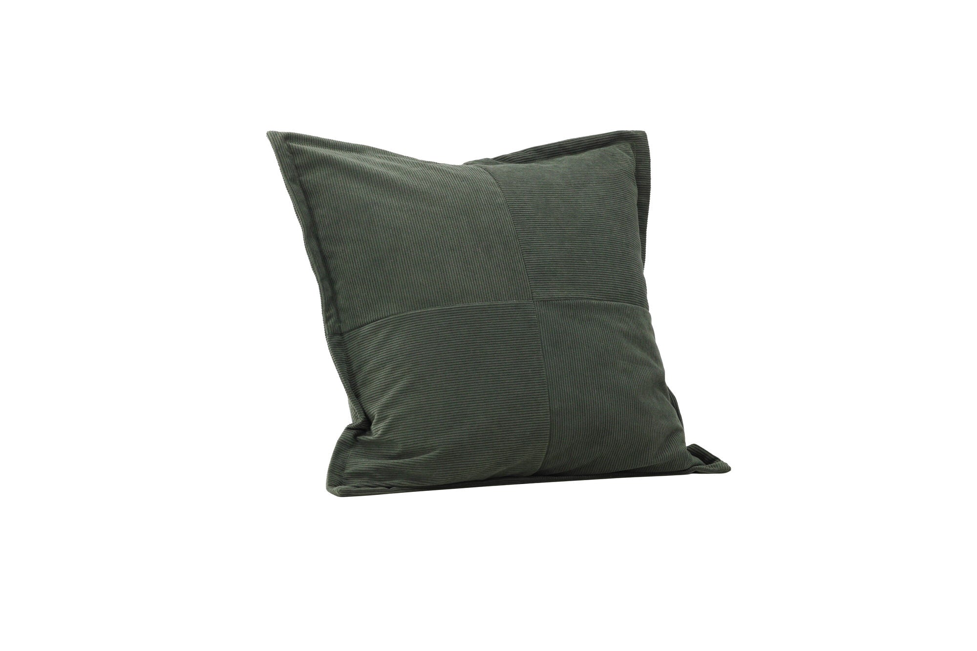 Venture Home Lykke Cushion Cover Poly embossed velvet - Dark Green 50x50