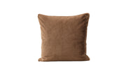 Venture Home Thea Cushion Cover Rabbit fur/Poly Velvet - Brown 50x50