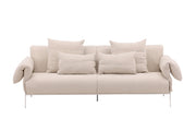 Vind Öckerö Sofa - White / Beige Linen