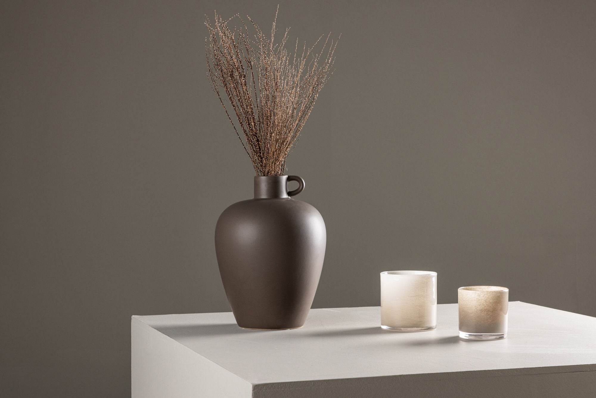 Venture Home Cent Vase - Brown  -24*24*33cm