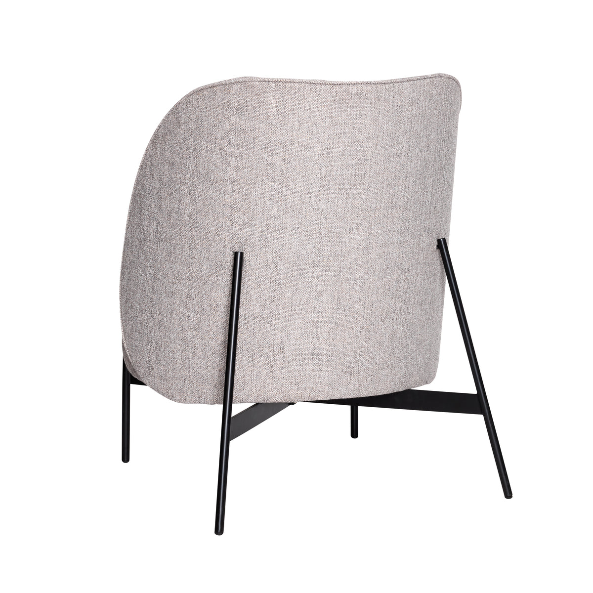 Area loungestol lysegrå