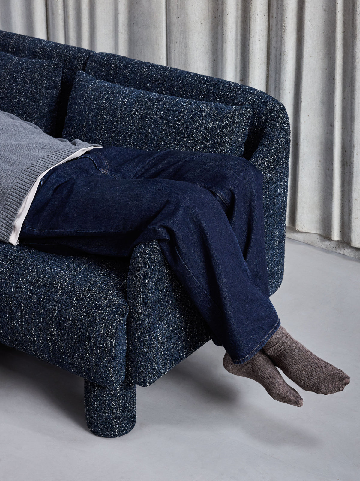 Elegance sofa mørkeblå